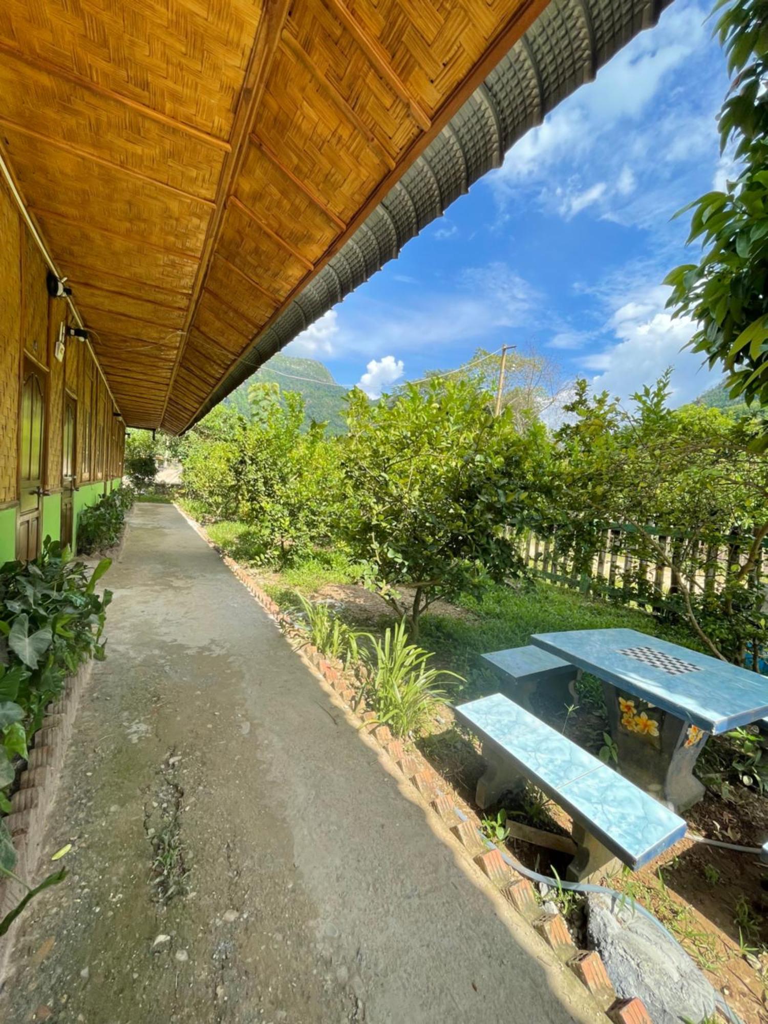 Nong Khiaw Ing Ing Mountain View Bed & Breakfast Bagian luar foto